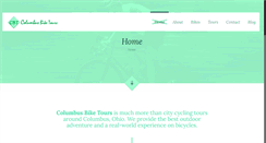 Desktop Screenshot of columbusbiketours.com
